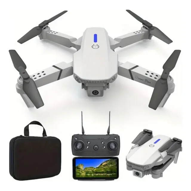 Dron E99 Pro Hd 2 Baterías Gps Wi-fi 5.2 Ghz