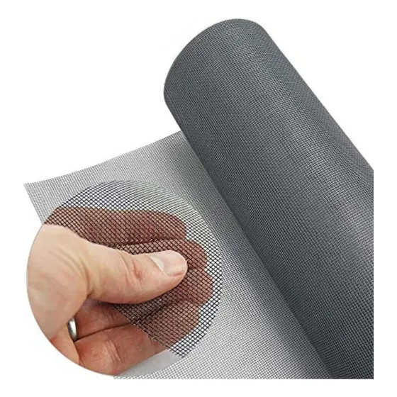 Tejido Malla Mosquitero De Fibra Negro 1.2m Ancho Por Metro