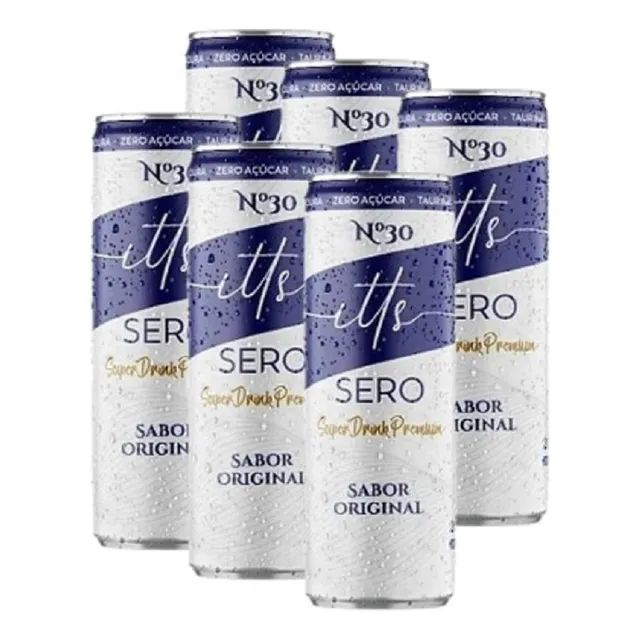 Energético Sero Pack C/ 6un De 269ml Cada Sabor Original
