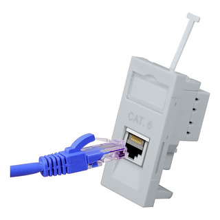 Roseta Jack Rj45 Red Cat 6 Ethernet 8 Hilos Caja Utp 1 Pz Roseta Jack Rj45 Red Cat 6 Ethernet 8 Hilos Caja Utp 1 Pz