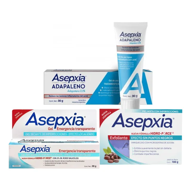 Combo Asepxia Kit Emergencia - Combate Granitos