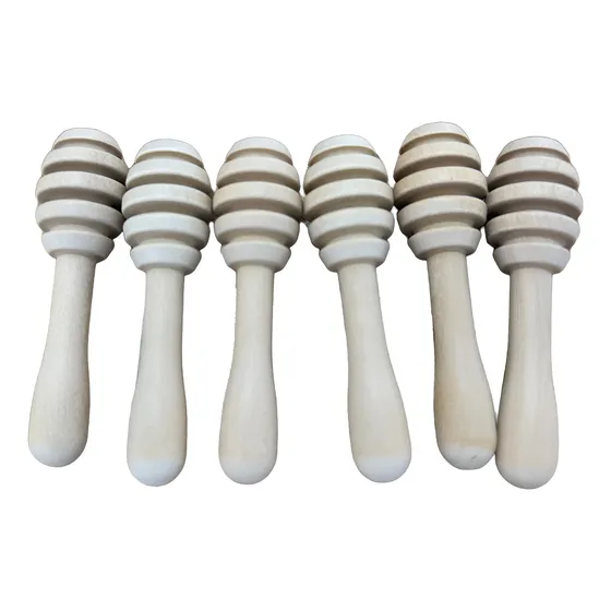 Cucharas Para Miel De Madera Tamaño Chica X30 Uni