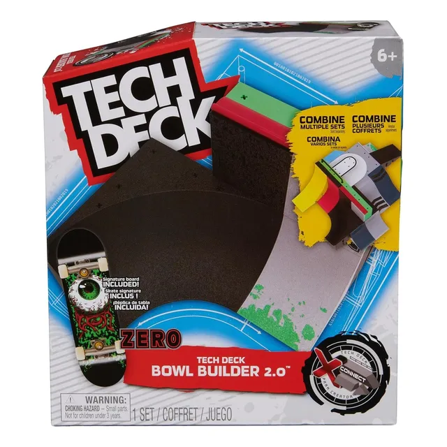 Tech Deck Finger Skate X-connect Rampa Parque Patineta Dedos
