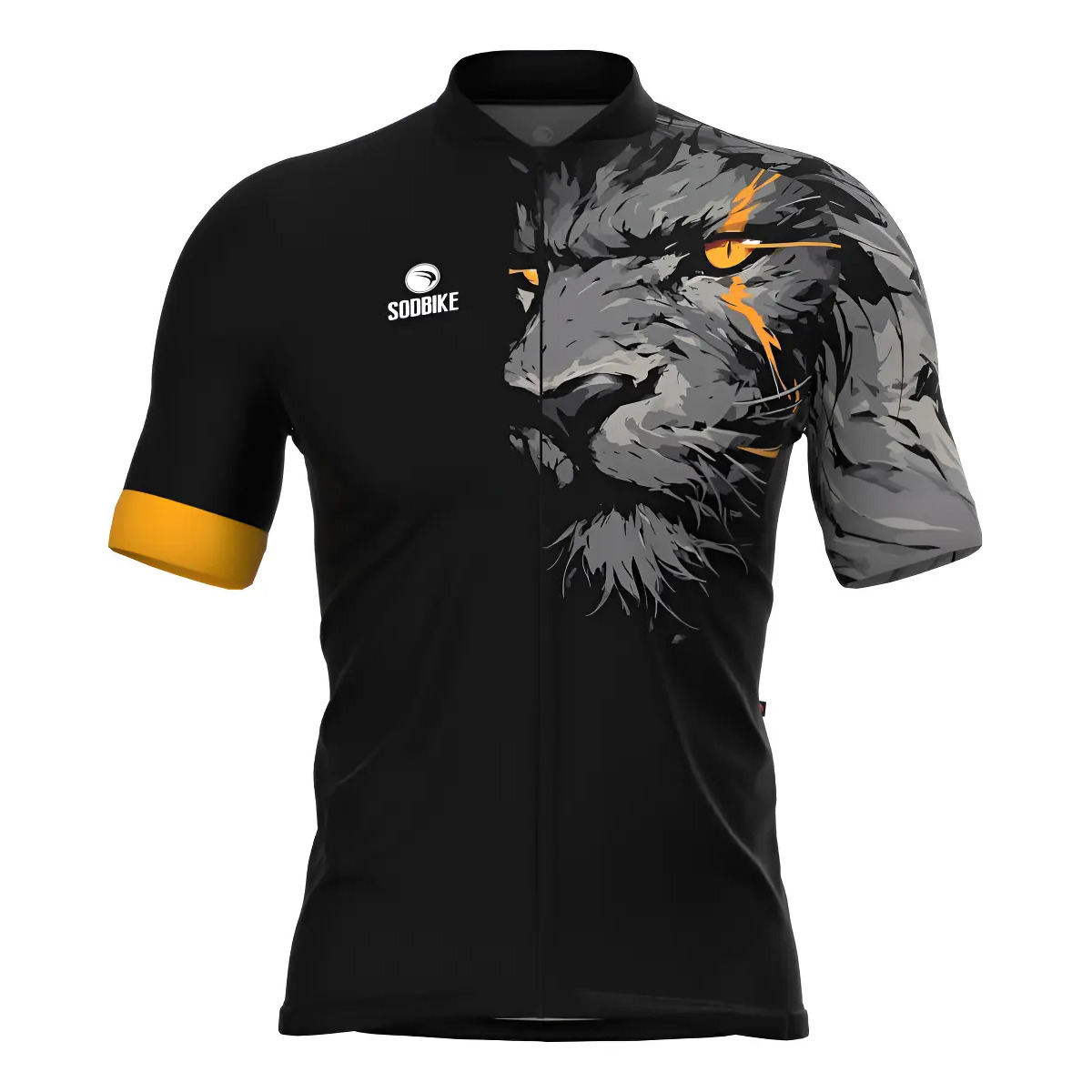 Camisa De Ciclismo Sódbike Leão Ziper Full Unissex Camisa De Ciclismo Sódbike Leão Ziper Full Unissex