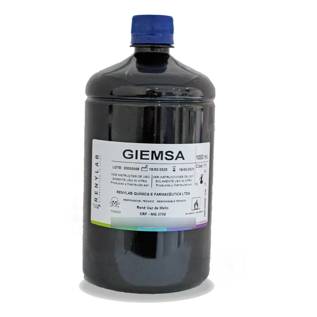 Corante De Giemsa Hematologia 0,6% Frasco 500ml Renylab