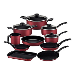 Jogo De Panelas Turim Em Alumínio Com Revestimento Antiaderente Starflon Max Vermelho 10 Peças Tramontina Jogo De Panelas Turim Em Alumínio Com Revestimento Antiaderente Starflon Max Vermelho 10 Peças Tramontina
