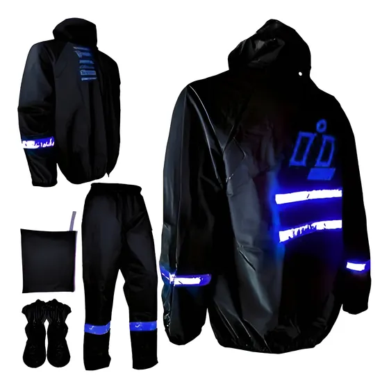 Impermeable Siliconado Para Motociclista