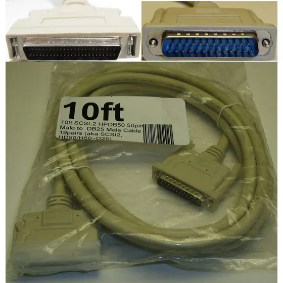 Pie Largo Hd Md Macho~m Cable Externo Mm Unidad