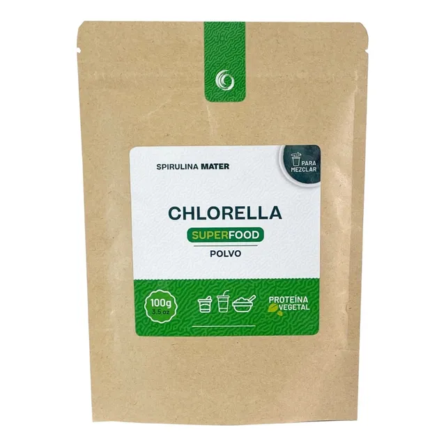 Chlorella Mater En Polvo - 100g