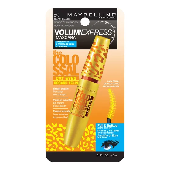 Máscara De Pestañas Maybelline New York Cat Eyes