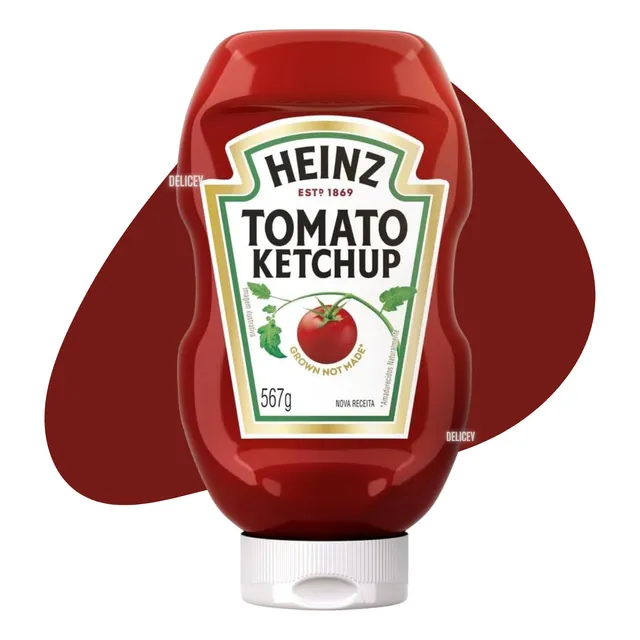 Ketchup Heinz 567g Tradicional Molho Igredientes Naturais