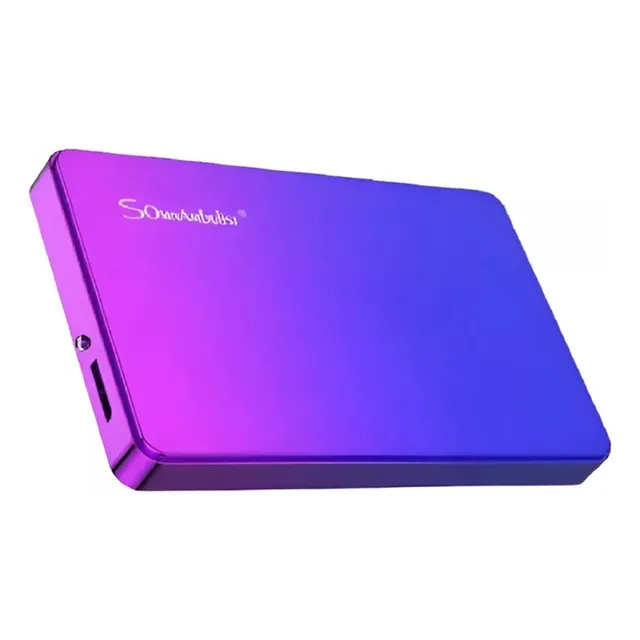 Disco Duro Externo 1tb Portatilssd Somnambulist Color Morado