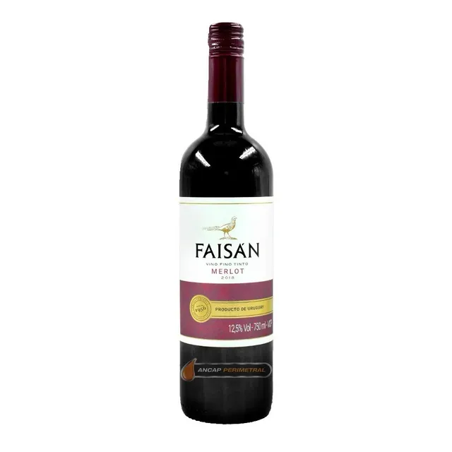 Vino Fino Faisán Reserva Privada Tinto Merlot 750 Ml