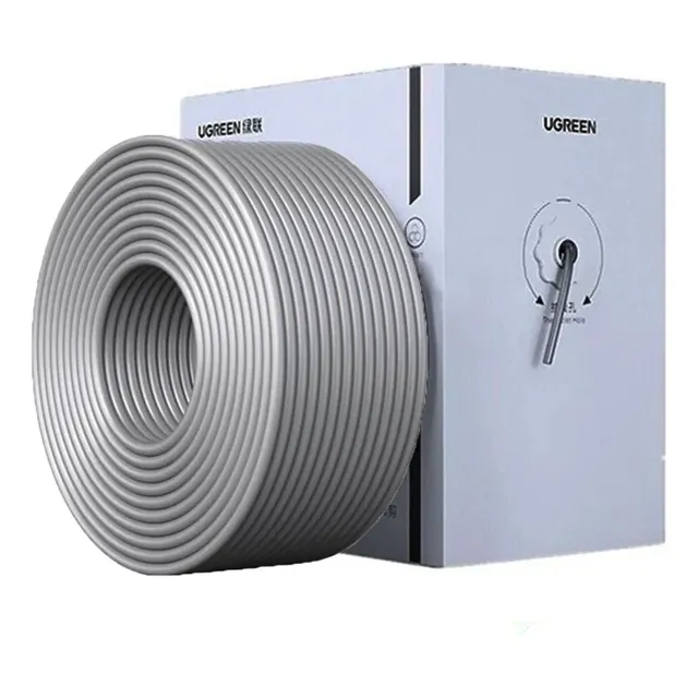 Cable Ethernet Cat6 Utp Bobina Ugreen 80671 305m 23awg Gris