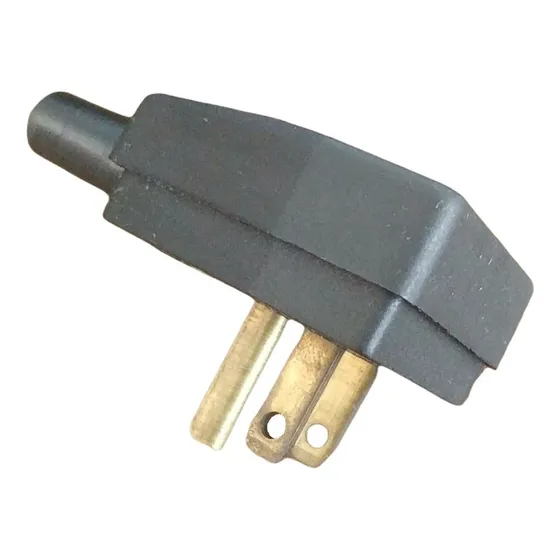 Plug 2p+t 15a 13.105 (similar S1551 Steck) Mod.antigo Padrão Americano Cor Preto
