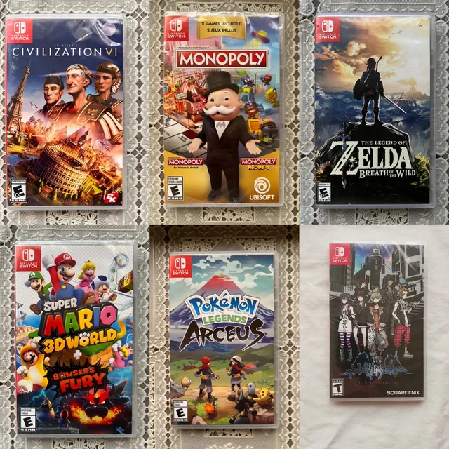 Cambio, Venta & Compra De Juegos Nintendo Switch Usados Gxa.
