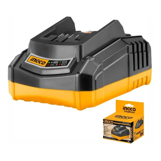 Cargador 20v 2ah Multiherramienta Industrial Ingco Total
