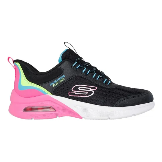 Zapatilla Niña Microspec Max Blanco Skechers
