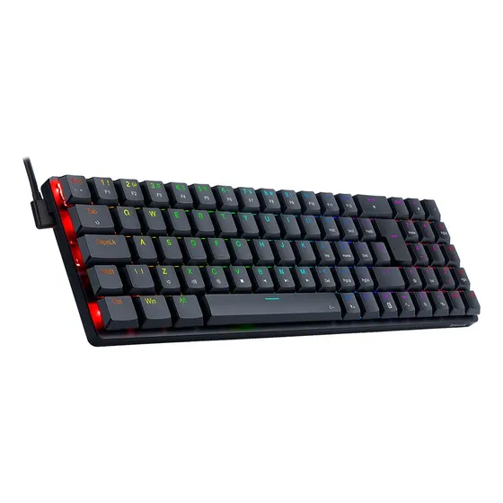 Teclado Gamer Mecânico Ashe K626-kb Switch Blue Preto Redragon
