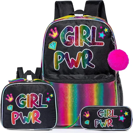 Morral Meetbelify Girl Power Negro