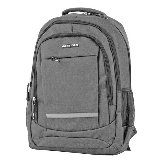 Mochila Urbana Arye Uruguay Con Porta Notebook 34 Lts Color Gris