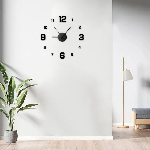 Reloj De Pared Adhesivo 40 X 40cm Analógico