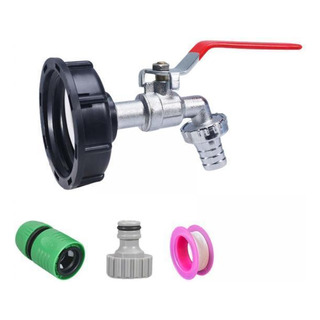 2 Adaptador De Tanque De Mano Ibc, Grifo De Válvula De De 2 Adaptador De Tanque De Mano Ibc, Grifo De Válvula De De