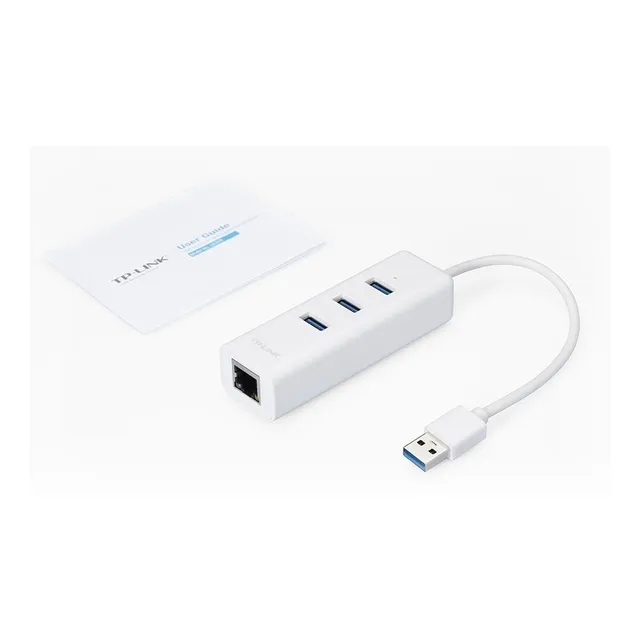 Hub Usb 3.0 3-port&gigabit Ethernet 2 In 1 Tl-ue330 Tp-link