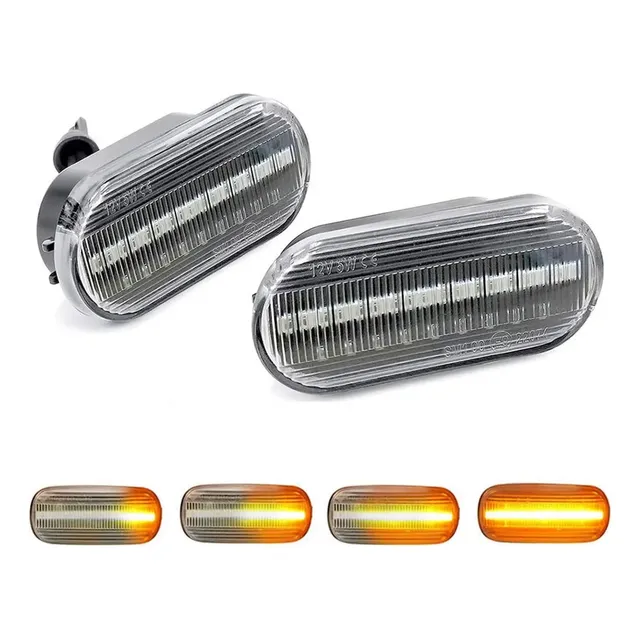 Qcgzd Luces Direccional Led Secuencial Vw Jetta A4 A5 2000