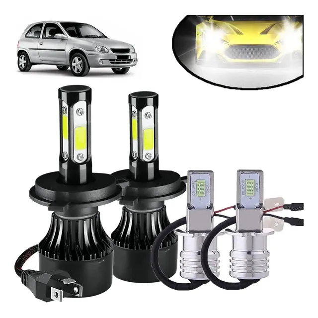 Kit De Faros Led Delanteros De 4 Lados For Chevrolet