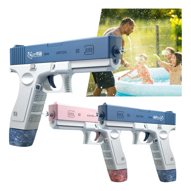 Pistola Agua Recargable Niños Niñas Alta Presión Piscina