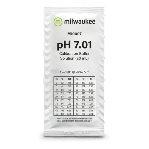 Solución Calibración PH 7.01 Milwaukee M10007B