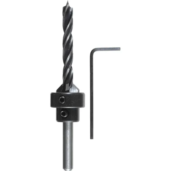 Avellanador Tornillo Carpintero Con Mecha Broca 5mm Kwb