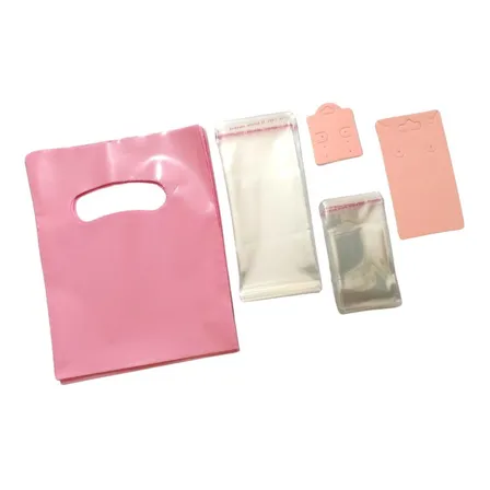 Cartelas Tags Para Bijuterias Com Saquinhos E Sacolinhas