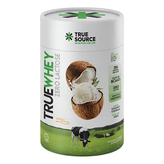 True Whey Zero Lactose C/ Colágeno Verisol + Tcm True Source
