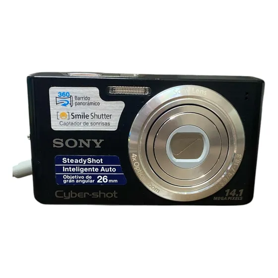 Camera Digital Sony Cyber Shot Dsc-w610 14mpx (usada) Preto