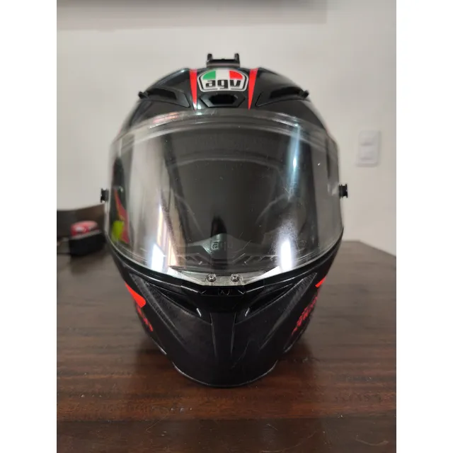Casco Agv Veloce Usado  Spoiler Pista, Personalizado