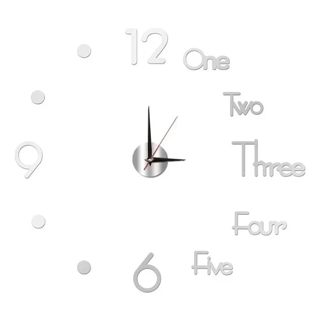 Reloj De Pared Plano Hogar Decorativo Diseño Moderno