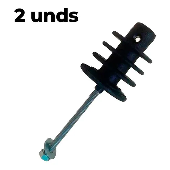Aislador Esquinero Tensor Con Perno Cerco Electrico