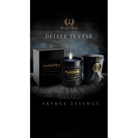 Vela Aromática De Soja Savage Christian Dior Exclusiva!