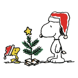 Vinil Decorativo Navidad Snoopy Y Woodstock Refris O Puertas Vinil Decorativo Navidad Snoopy Y Woodstock Refris O Puertas