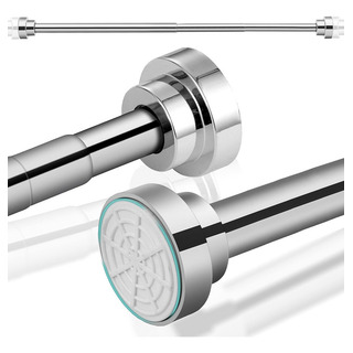 Tubo Barra Ajustable Cortina De Baño 105-200cm Metal Calidad Tubo Barra Ajustable Cortina De Baño 105-200cm Metal Calidad