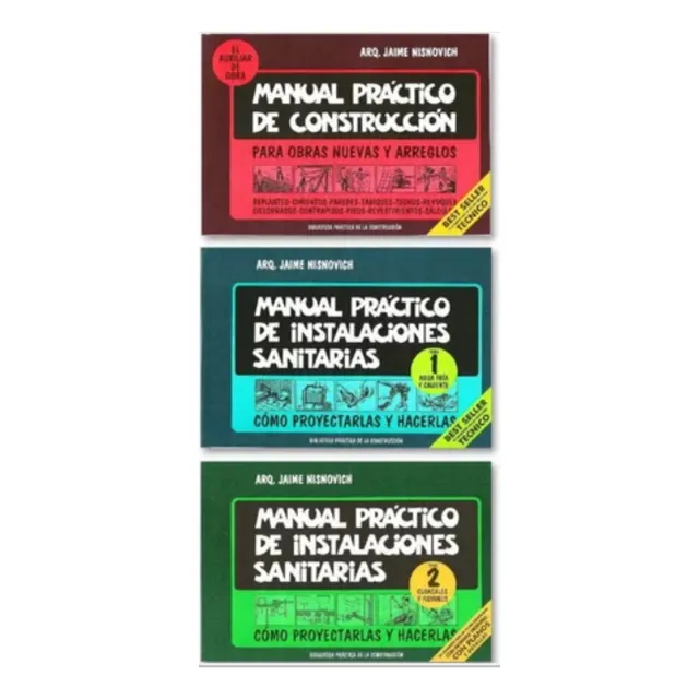 Manual Práctico Construcción + Los 2 De Instalaciones Oferta