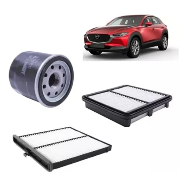 Kit Filtros Aceite/aire/polen Para Mazda Cx3 2.0 2016/2022