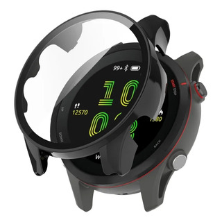 Funda Negra De Cuerpo Entero Para Garmin Forerunner 255s Funda Negra De Cuerpo Entero Para Garmin Forerunner 255s