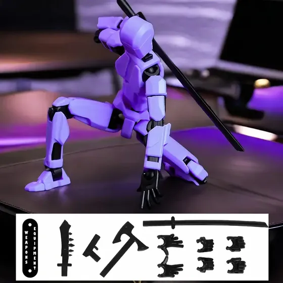 Figura De Acción Robot T13 (dummy 13) Para Ensamblar