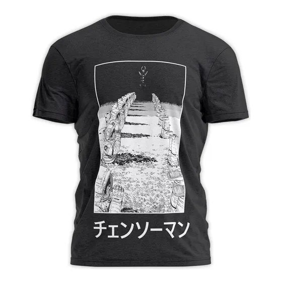 Remera Anime Chainsawman Darkness Devil Denji Pochita