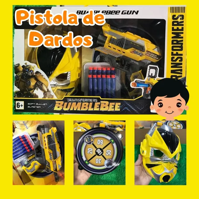 Pistola De Dardos De Los Transformers