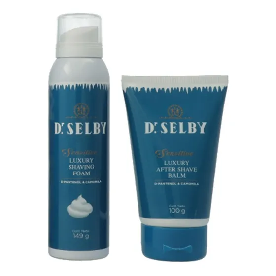 Pack Dr Selby® Sensitive Espuma De Afeitar + Bálsamo