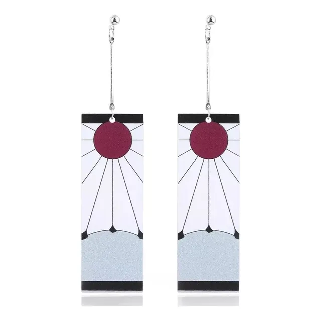 Aretes Kamado Tanjiro Demon Slayer Kimetsu No Yaiba